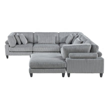 Robstown 6-Piece Modular Sectional with Ottoman