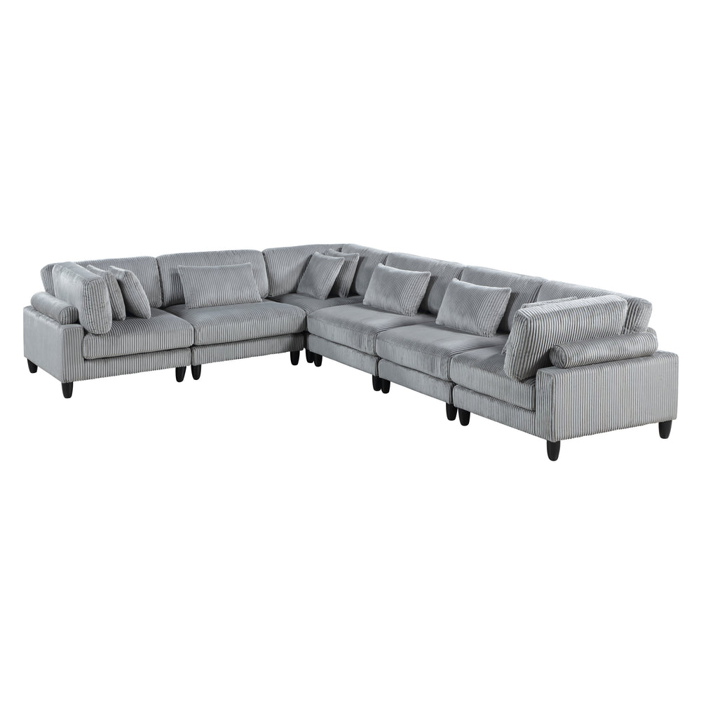 Robstown (6)6-Piece Modular Sectional