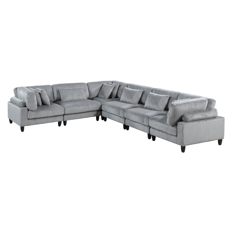 Robstown (6)6-Piece Modular Sectional