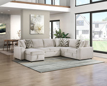Myrtle 3-Piece Sectional with Pull-out Bed and Hidden Storage