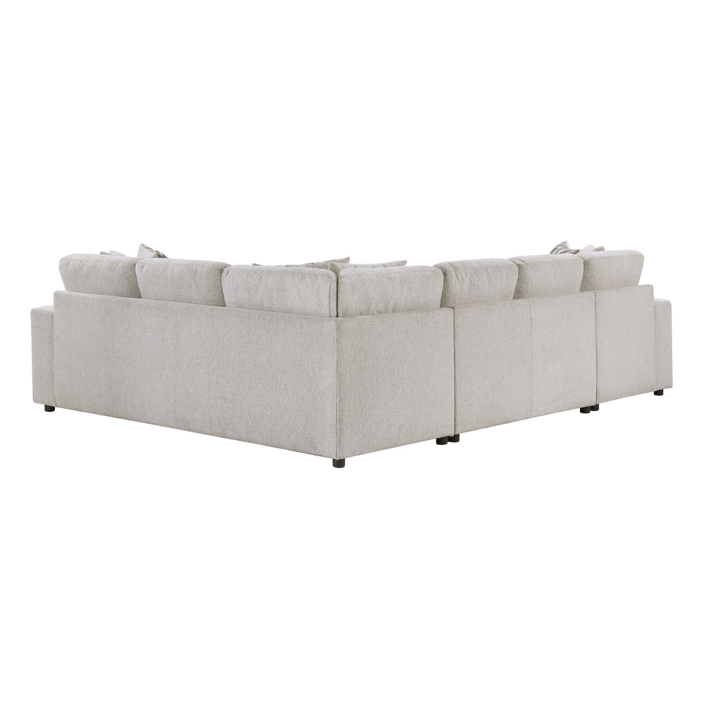 Myrtle 3-Piece Sectional with Pull-out Bed and Hidden Storage