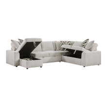 Myrtle 3-Piece Sectional with Pull-out Bed and Hidden Storage