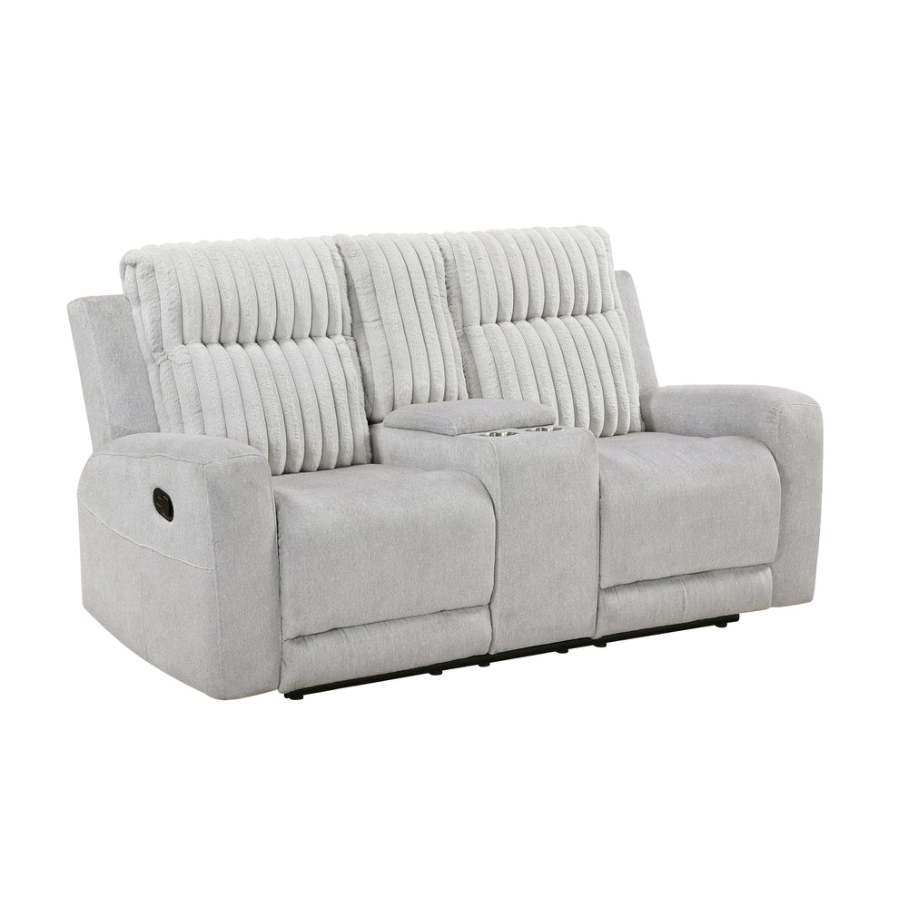 Benton Double Reclining Love Seat with Center Console
