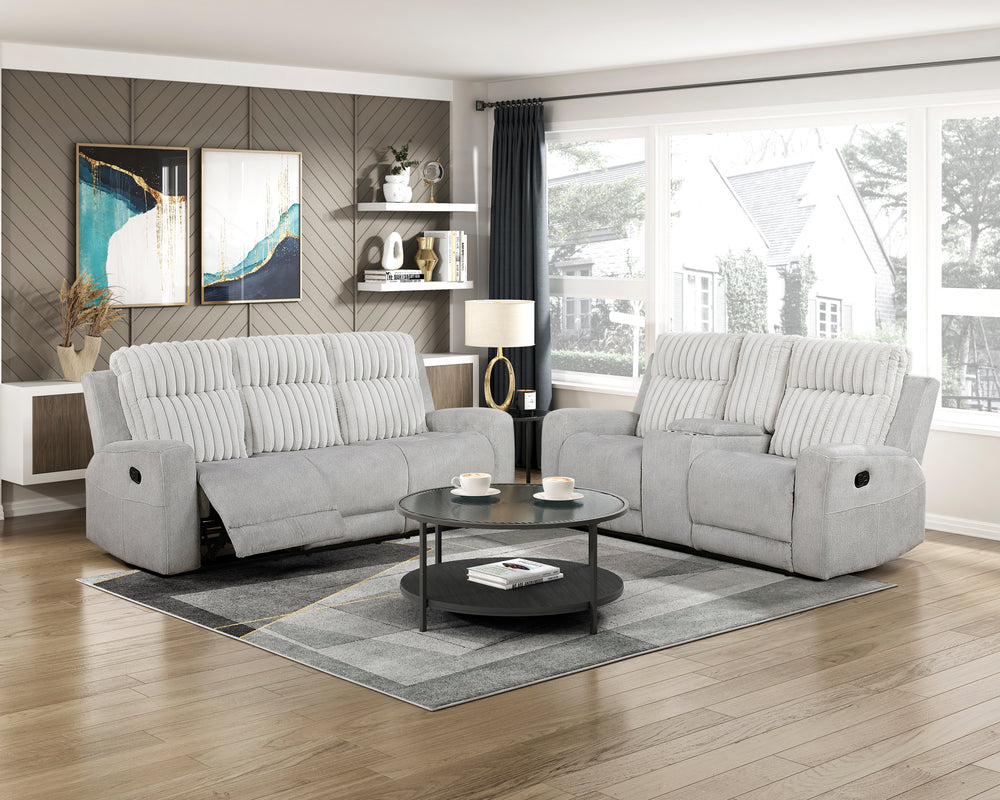 Benton 2pc Set: Sofa, Love