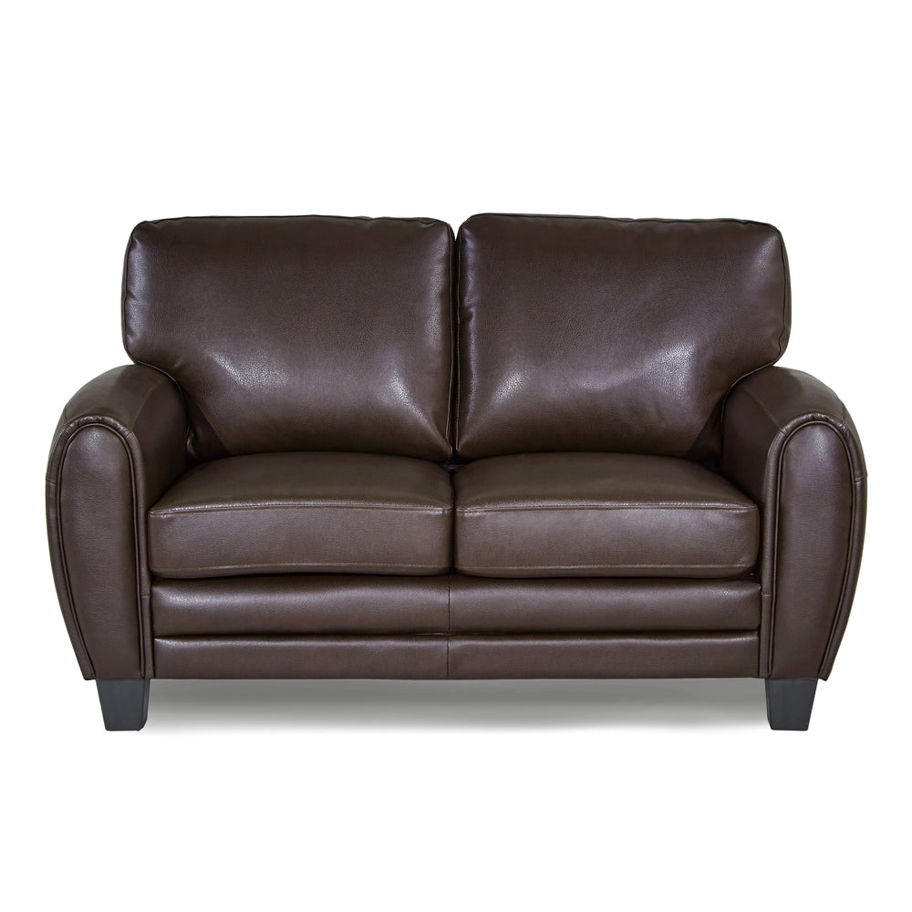Brown  on a white background