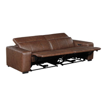 Summit Power Double Reclining Love Seat with Power Headrests and Charging Ports