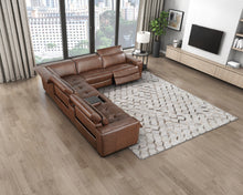 Summit 6pc Sectional w/ Power Recliner