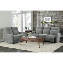 Edition Power Double Lay Flat Reclining Love Seat with Power Headrests and USB Ports