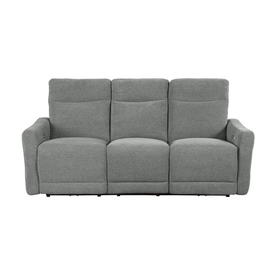 Edition Power Double Lay Flat Reclining Sofa with Power Headrests and USB Ports