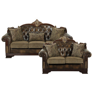Croydon 2pc Set: Sofa, Love