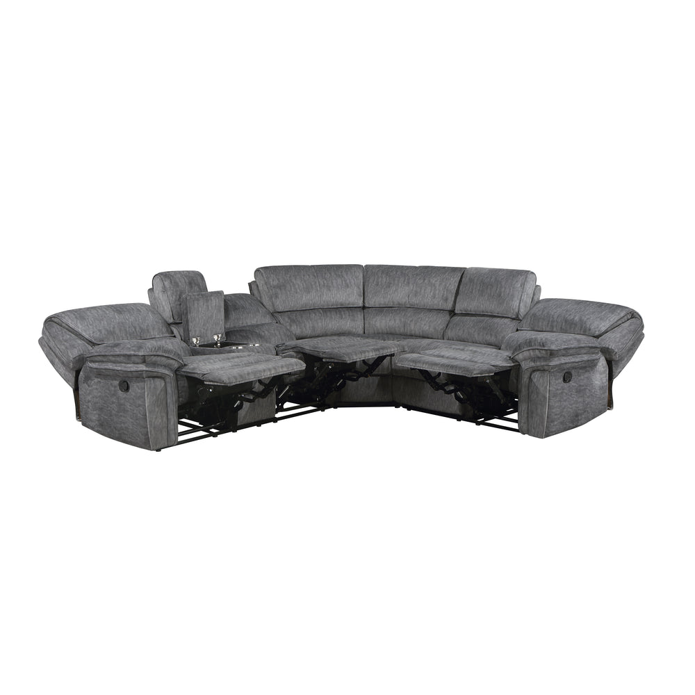 Muirfield 3-Piece Reclining Sectional with Left Console