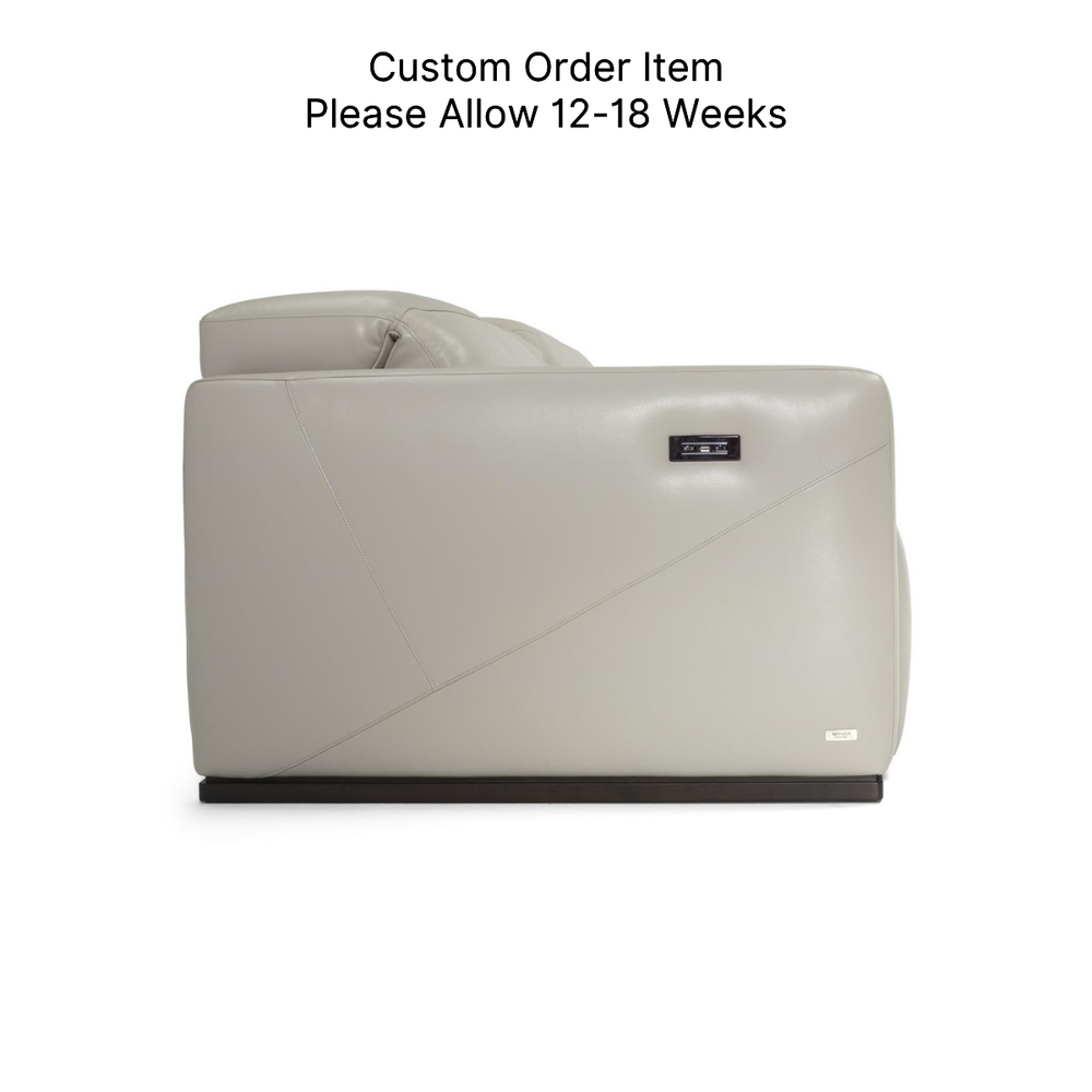 BALTIMORA Power Dual Recliner Love Seat by Natuzzi