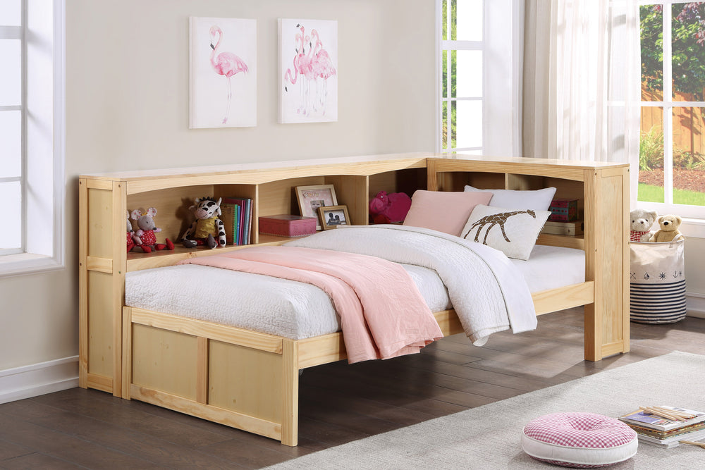 Bartly (3) Twin Bookcase Corner Bed - view 4