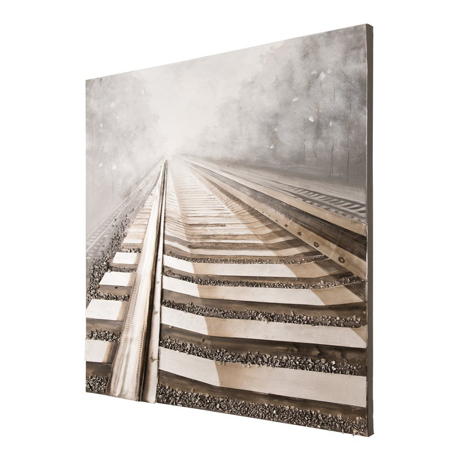 3D Rail Road Track