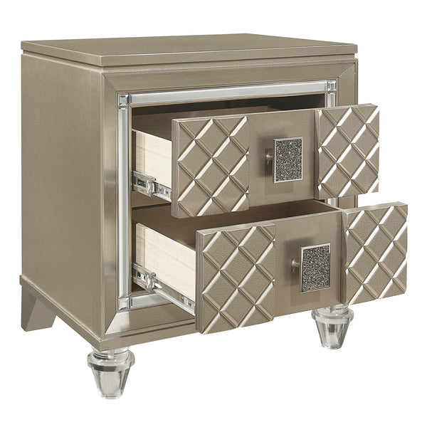 Loudon 4pc Set (Twin Bed, Dresser, Mirror & Nightstand)) alternate view