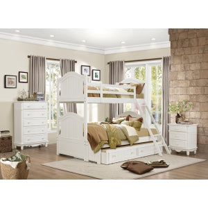Clementine Twin/Full Bunk Bed with Twin Trundle