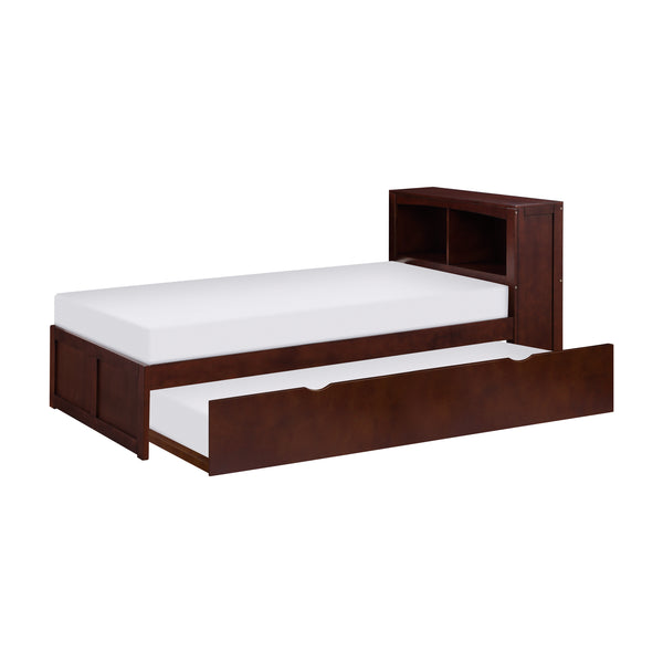 Rowe (3) Twin Bookcase Bed with Twin Trundle - view 2