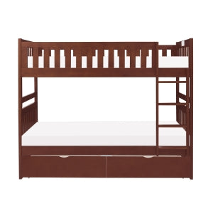Rowe Twin/Twin Bunk Bed with Storage Boxes
