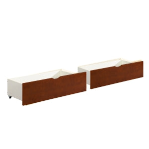 Rowe Twin Bookcase Corner Bed with Twin Trundle