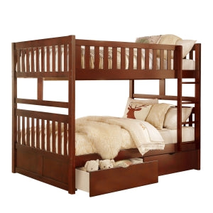 Rowe Full/Full Bunk Bed with Storage Boxes alternate view