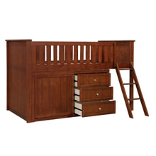 Rowe Low Loft Bunk with Dresser