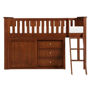 Rowe Low Loft Bunk with Dresser