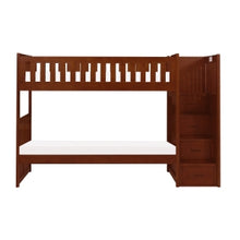 Rowe Twin/Twin Step Bunk Bed with Storage Boxes