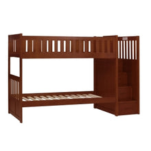 Rowe Twin/Twin Step Bunk Bed with Storage Boxes