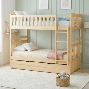 Bartly Twin/Twin Bunk Bed with Twin Trundle alternate view
