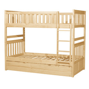 Bartly Twin/Twin Bunk Bed with Twin Trundle
