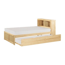 Bartly Twin Bookcase Bed with Twin Trundle