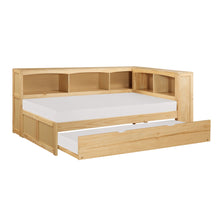 Bartly (4) Twin Bookcase Corner Bed with Twin Trundle - view 3