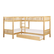 Bartly Corner Bunk Bed with Twin Trundle