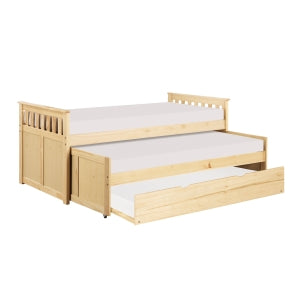 Bartly Twin/Twin Bed with Twin Trundle