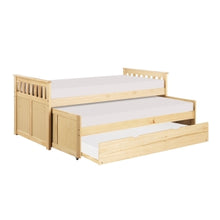 Bartly Twin/Twin Bed with Twin Trundle