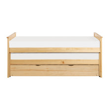 Bartly Twin/Twin Bed with Twin Trundle