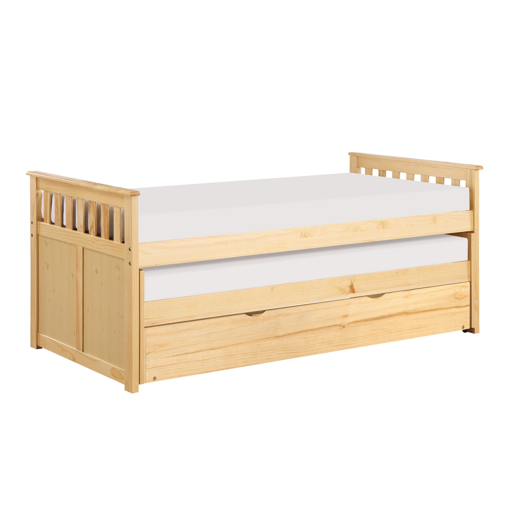 Bartly (4) Twin/Twin Bed with Twin Trundle - view 3