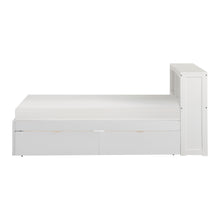 Galen (3) Twin Bookcase Bed with Storage Boxes - view 4