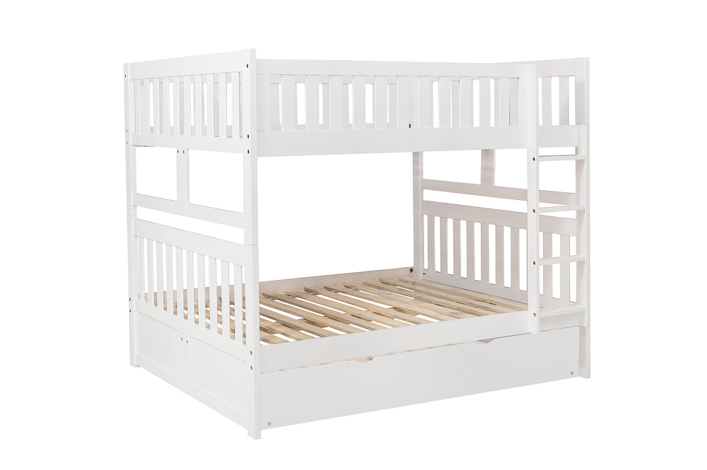 Galen (4) Full/Full Bunk Bed with Twin Trundle - view 3