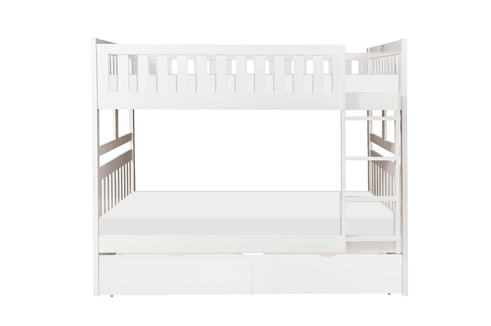 Galen (4) Full/Full Bunk Bed with Storage Boxes - view 2