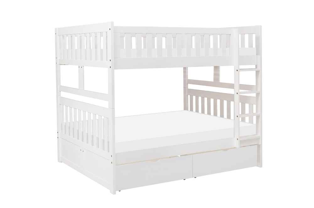 Galen (4) Full/Full Bunk Bed with Storage Boxes - view 6