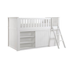 Galen (6) Low Loft Bunk with Bookcase and 2 Dressers - view 17
