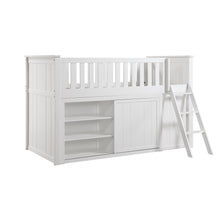 Galen (5) Low Loft Bunk with Bookcase and Dresser - view 13