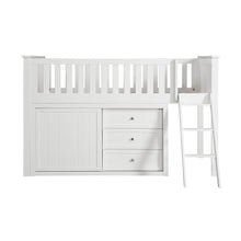 Galen (4) Low Loft Bunk with Dresser - view 4