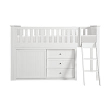 Galen (4) Low Loft Bunk with Dresser - view 3
