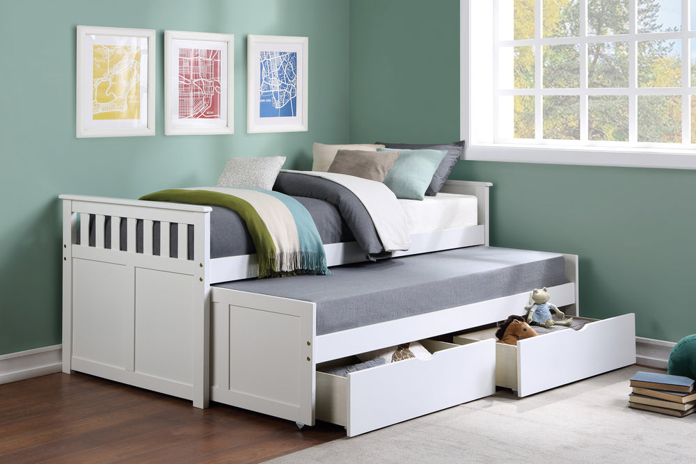 Galen (4) Twin/Twin Bed with Storage Boxes - view 2