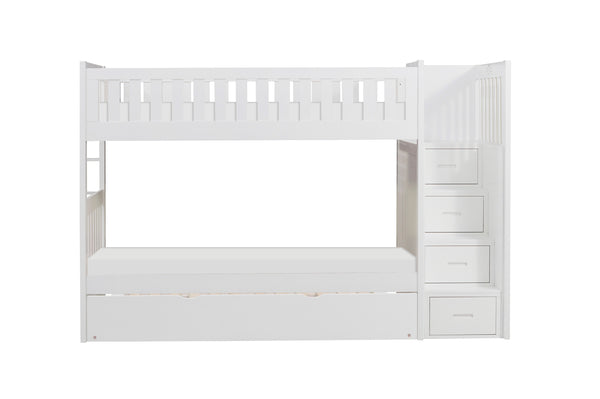 Galen Twin/Twin Step Bunk Bed with Twin Trundle alternate view