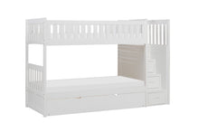 Galen (5) Twin/Twin Step Bunk Bed with Twin Trundle - view 7