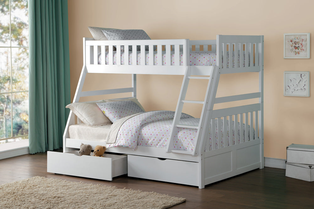 Galen (4) Twin/Full Bunk Bed with Storage Boxes - view 5