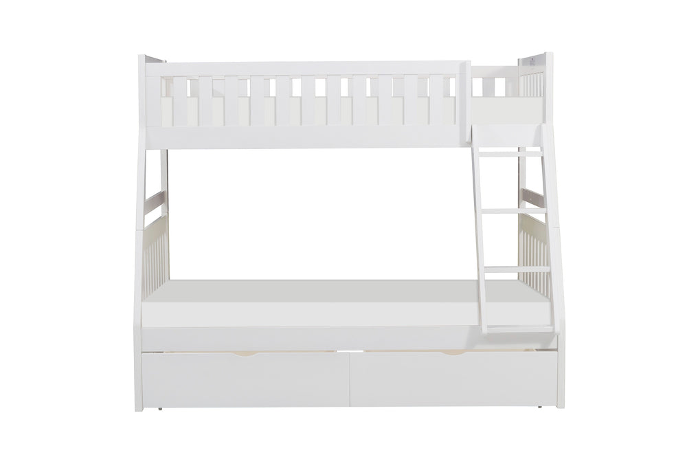 Galen (4) Twin/Full Bunk Bed with Storage Boxes - view 4